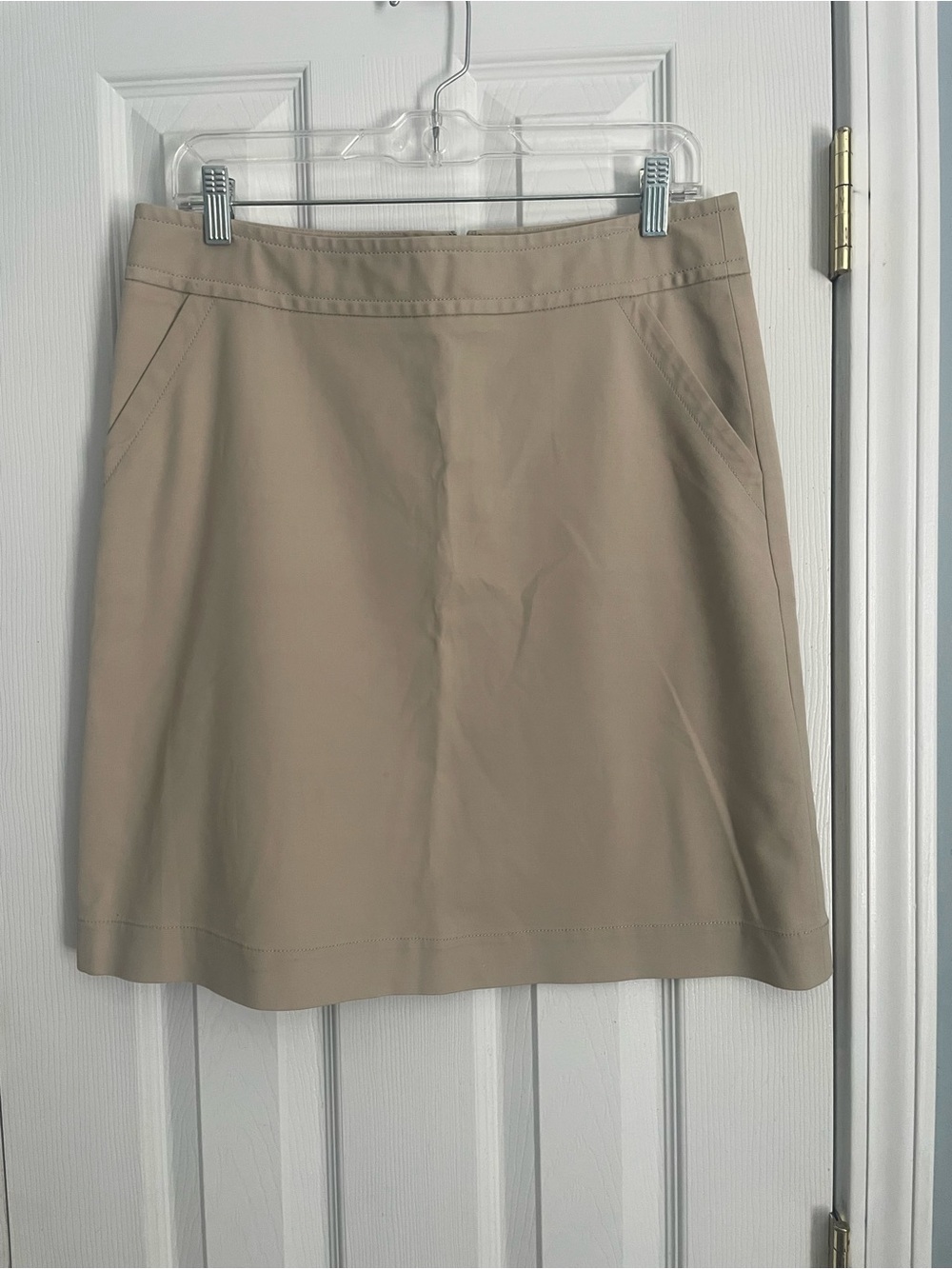 Banana Republic Khaki Tan A-Line Skirt